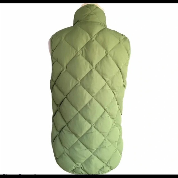 Green Quilted Vest - Picture 2 of 2